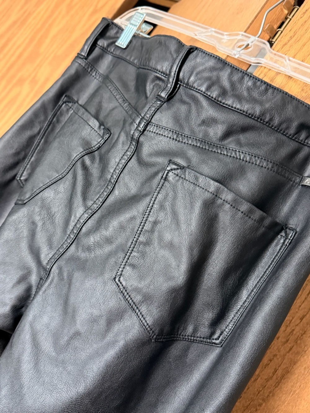KanCan Black Faux Leather Skinny Pants - Picture 8 of 10
